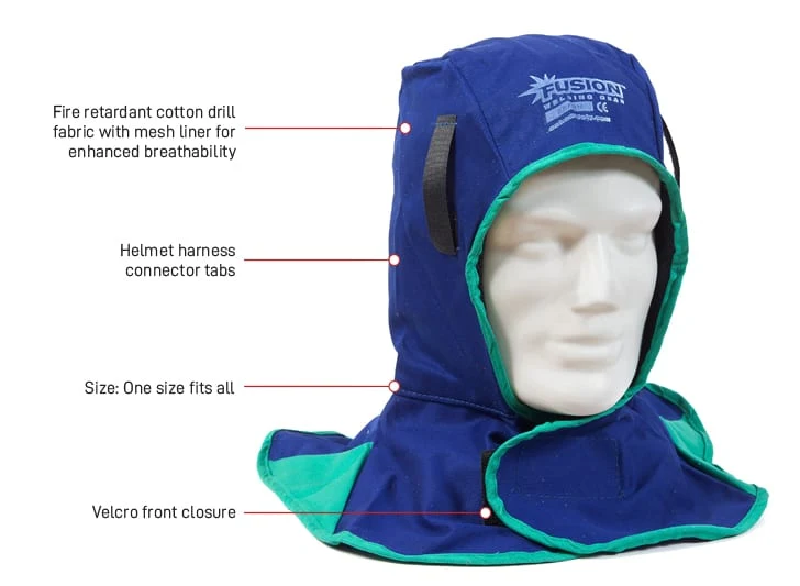 Fusion Fire Retardant Hood, High Grade Fire Retardant Material, fits all head sizes