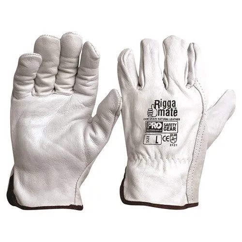 Riggamate Cowgrain Natural Glove