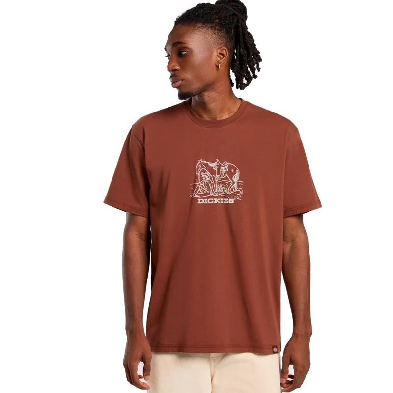 Companion Center Logo Ss Tee C Cappuccino