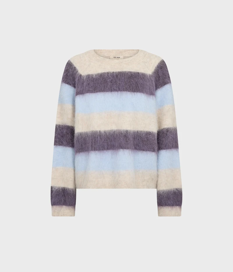 Mmsuvi Stripe Knit (292 Sweet Grape)