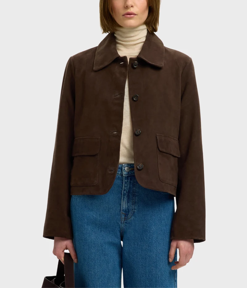 Slwkaya Suede Jacket Noos (Delicioso)