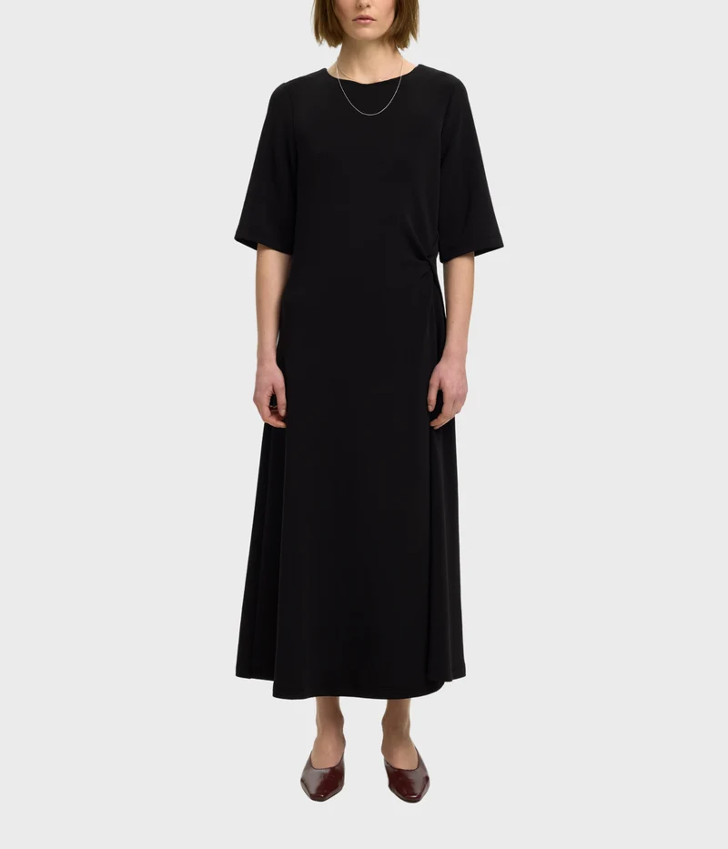 Slwtenny Ss O-Neck Dress Noos (Black)