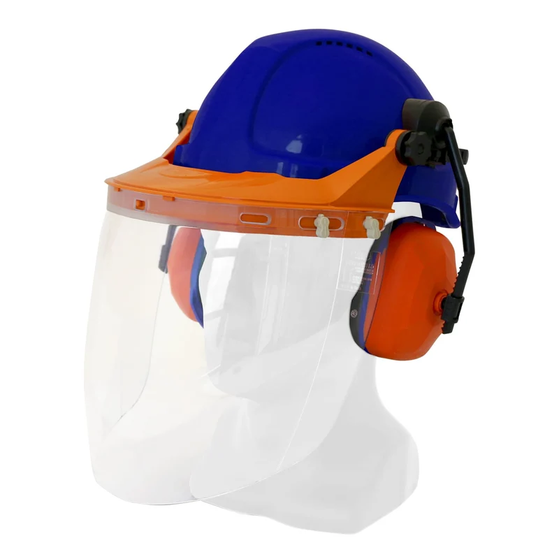 Hard Hat Combo with Clear Visor