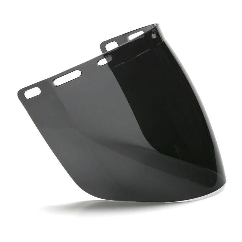Tuff-Shield Smoke Visor to suit TS-BG, or HHBGE, anti-fog coated