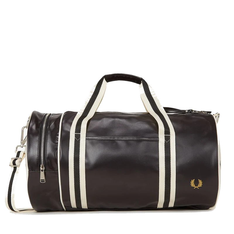 Classic Barrel Bag Black/ecru