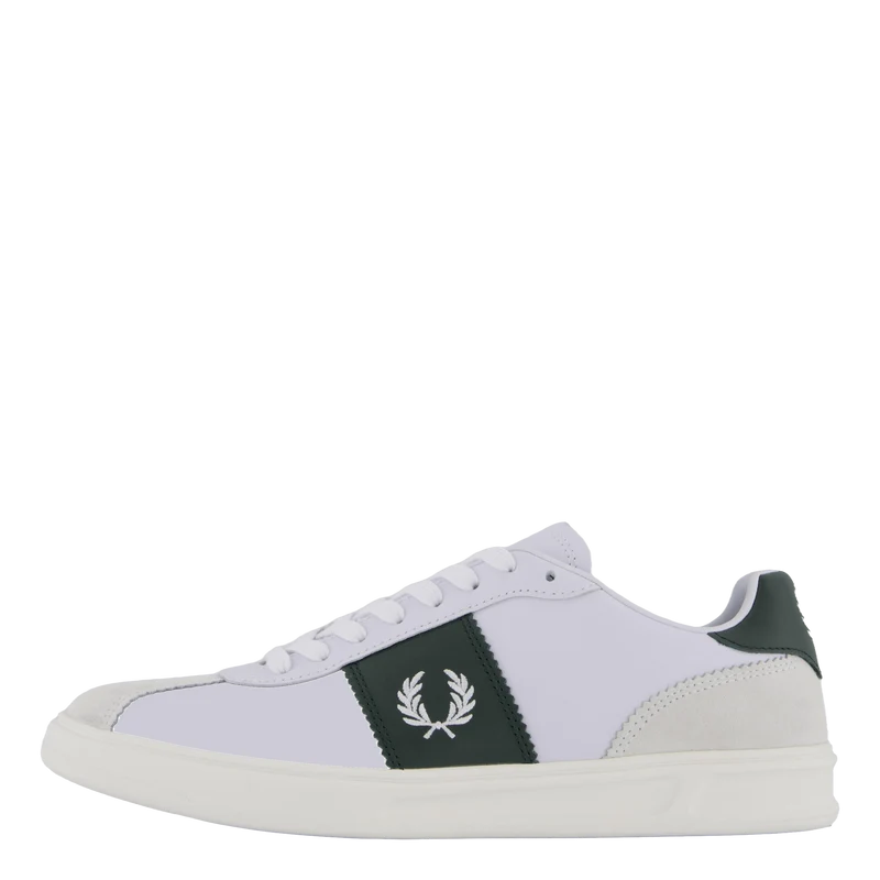 B4 Leather Suede White