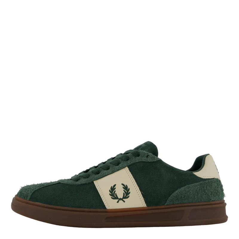 B4 Suede/leather Court Green