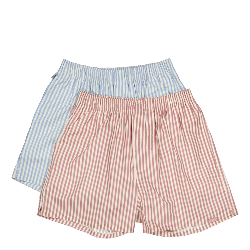 2-pack - Pastel Striped Boxers Mixed Colors