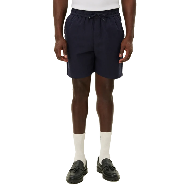 Otto Linen Shorts Dark Navy