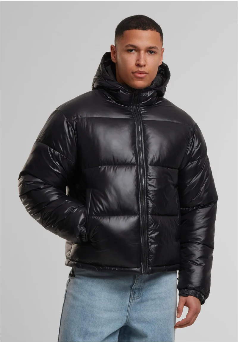 UC Shiny Puffer Jacket With Hood