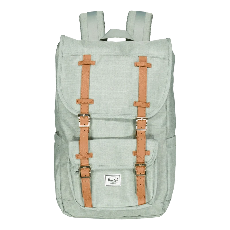 Herschel Little America Mid Ba Iceberg Green Crosshatch