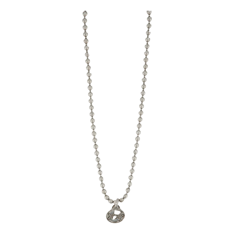 Icon Ball Necklace #1 Silver