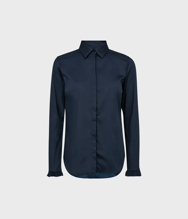 Mattie Flip Shirt. (411 Night Blue)