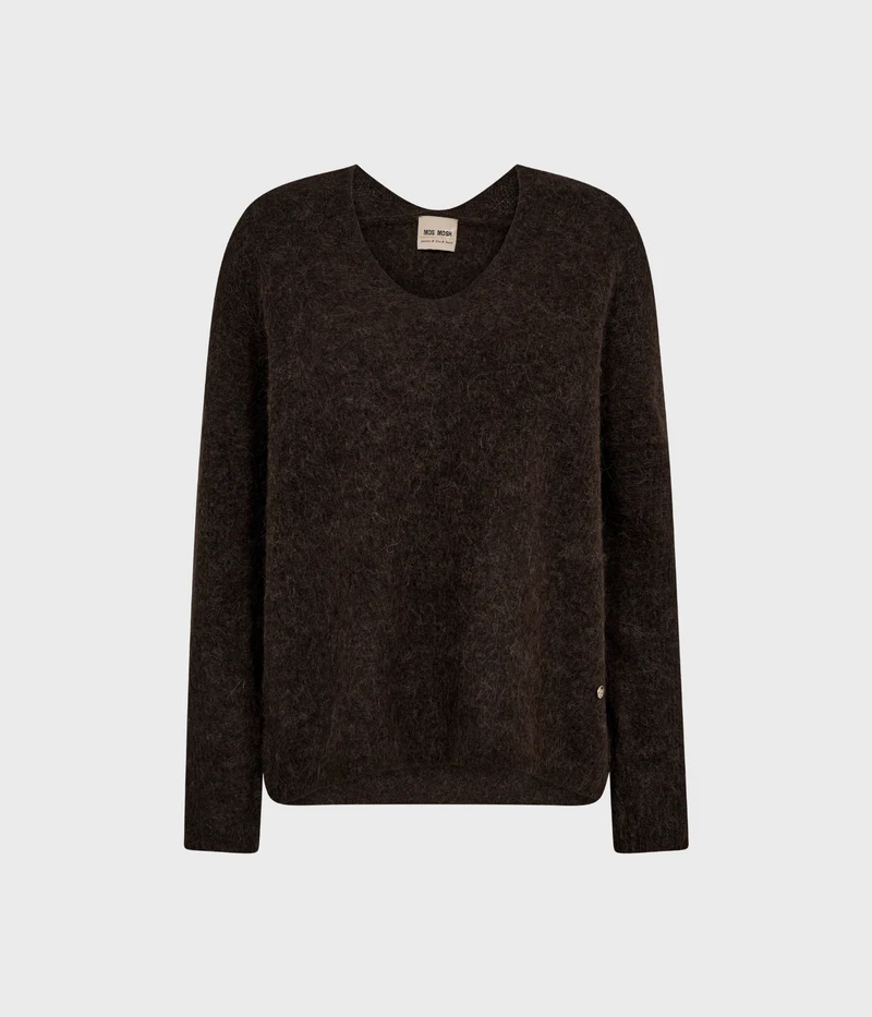 Mmthora V-Neck Knit. (160 Delicioso)