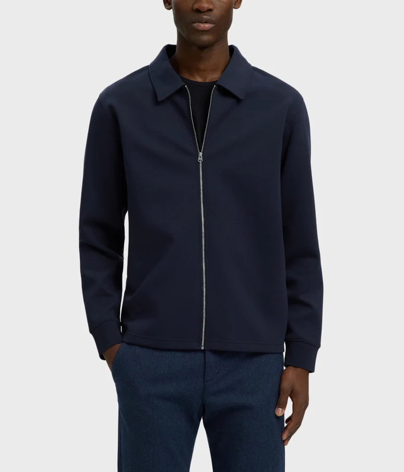 Slmtom Soft Full Zip Sweat Noos (Sky Captain)