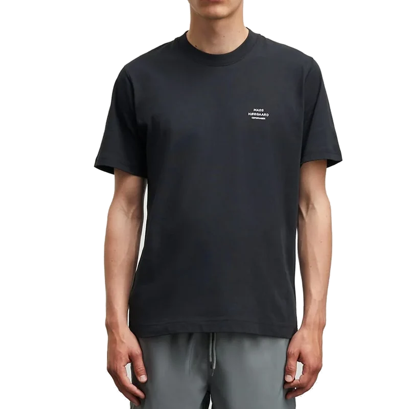 Cotton Jersey Frode Emb Logo T 1 Black