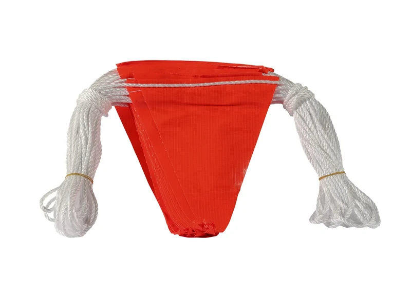 Good2Glow Bunting Cord- Day Only, Hi Vis Orange, 30m length