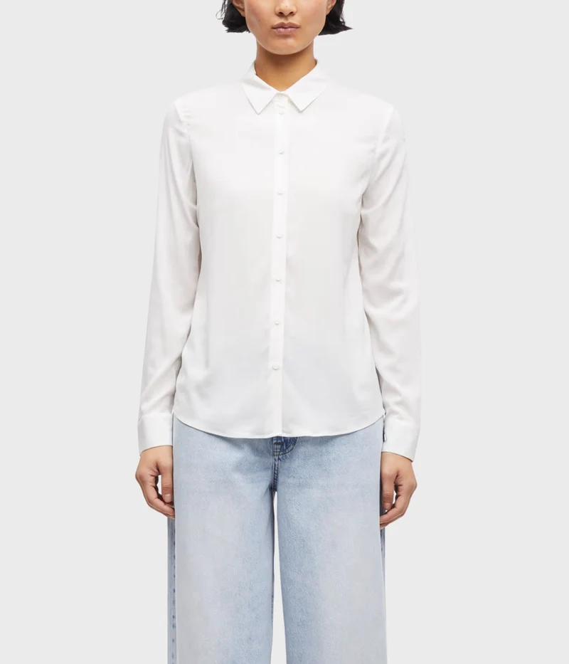 Milly Np Shirt 9942. (CLEAR CREAM)