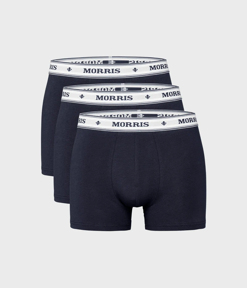 Morris Boxer Brief 3-Pack Old Blue. (59 Old Blue)