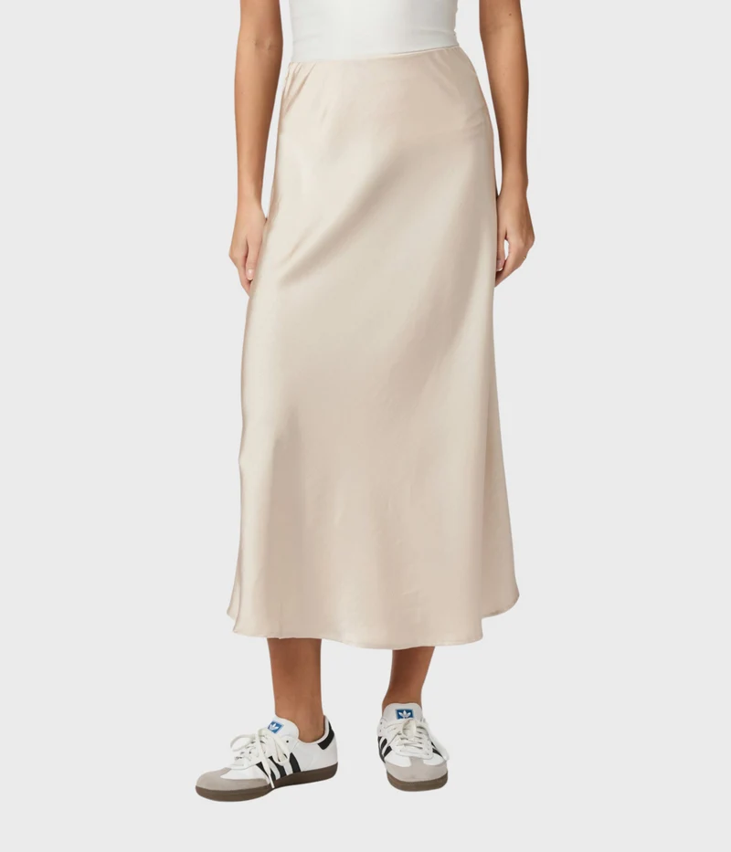 Bovary Skirt. (720 Champagne)