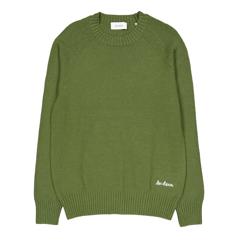 Brad Roundneck Knit Chive Green