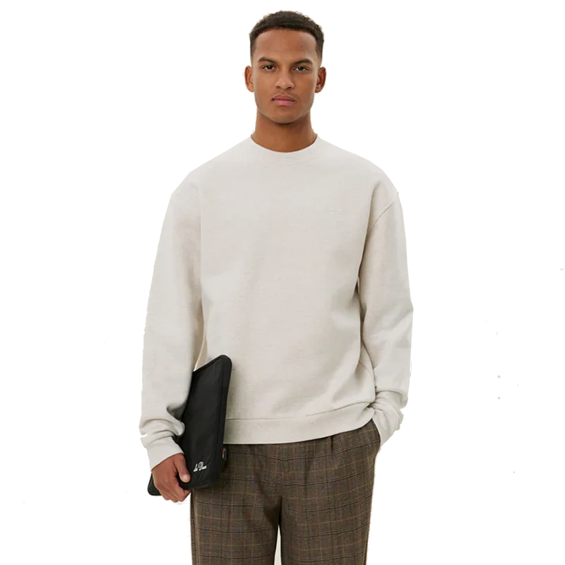 Crew Sweatshirt Snow Melange