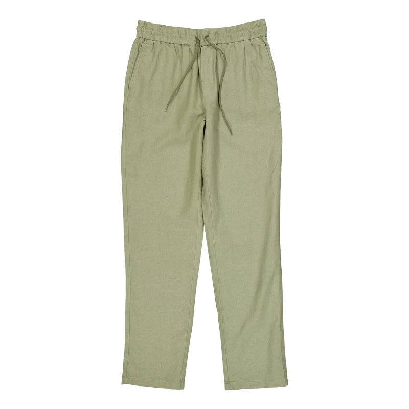 Patrick Linen Pants Lichen Green