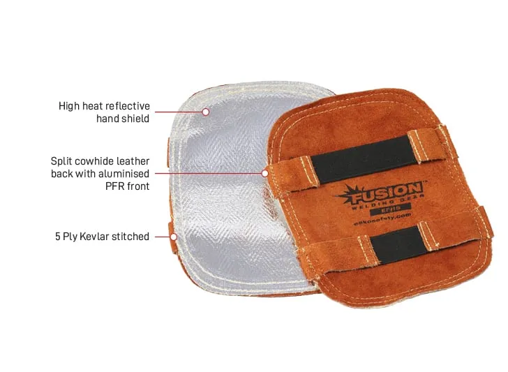 Esko Hand Shield Aluminised leather Wielding Shield