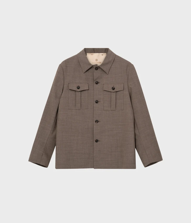 Mmgjacob Dynamic Luxe Overshirt (158 Falcon)