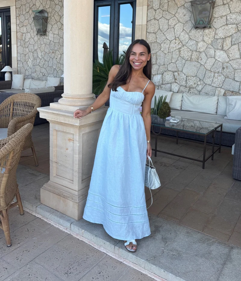 Messardière Dress (Bleu)