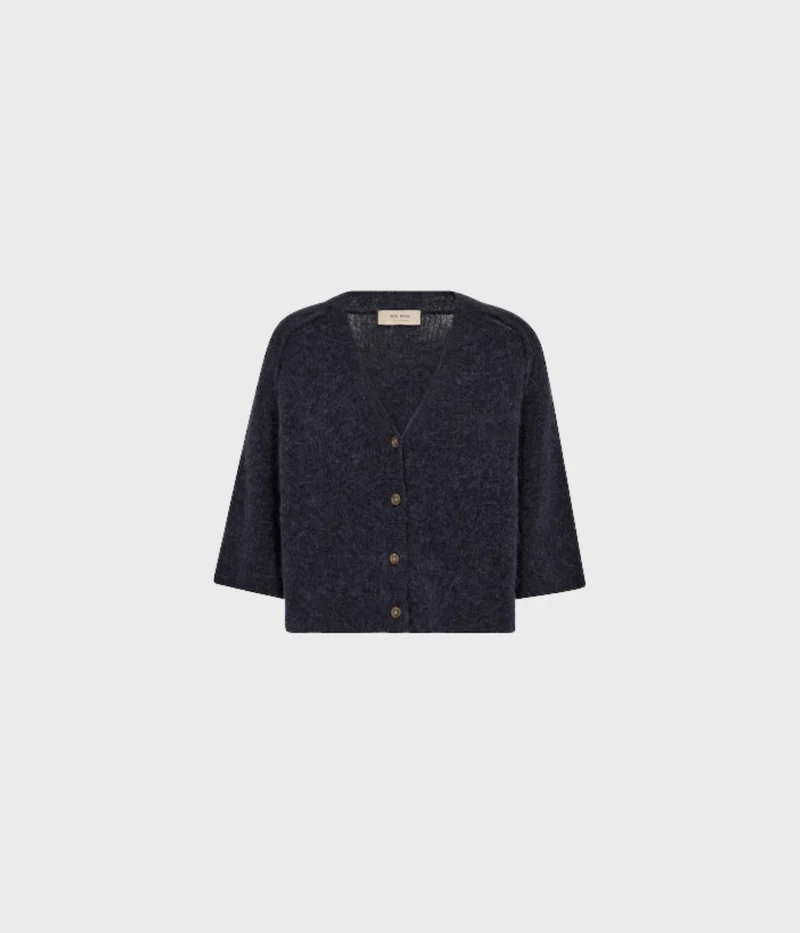 Mmthora Lizet Knit Cardigan (191 India ink)