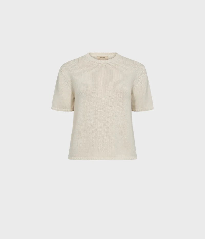 Mmarin Ss Cotton Knit. (180 Ecru)