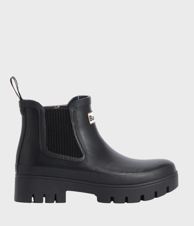 Barbour Halton Chelsea Welly. (BK11 Black)