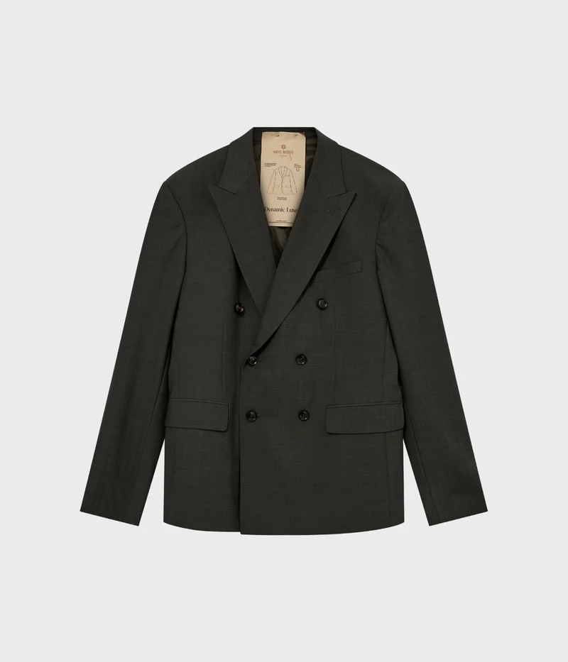 Mmglui Dynamic Luxe Db Blazer (749 Dark Green)
