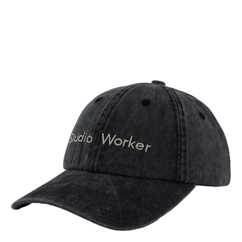Studio Worker Washed Black