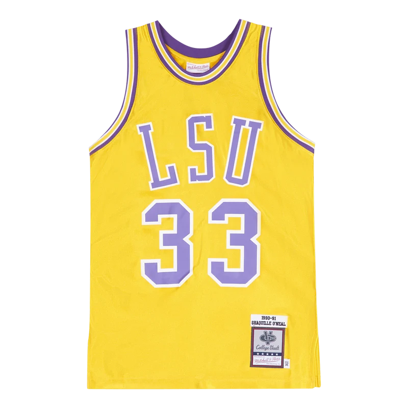 1990 -91 LSU Home Jersey