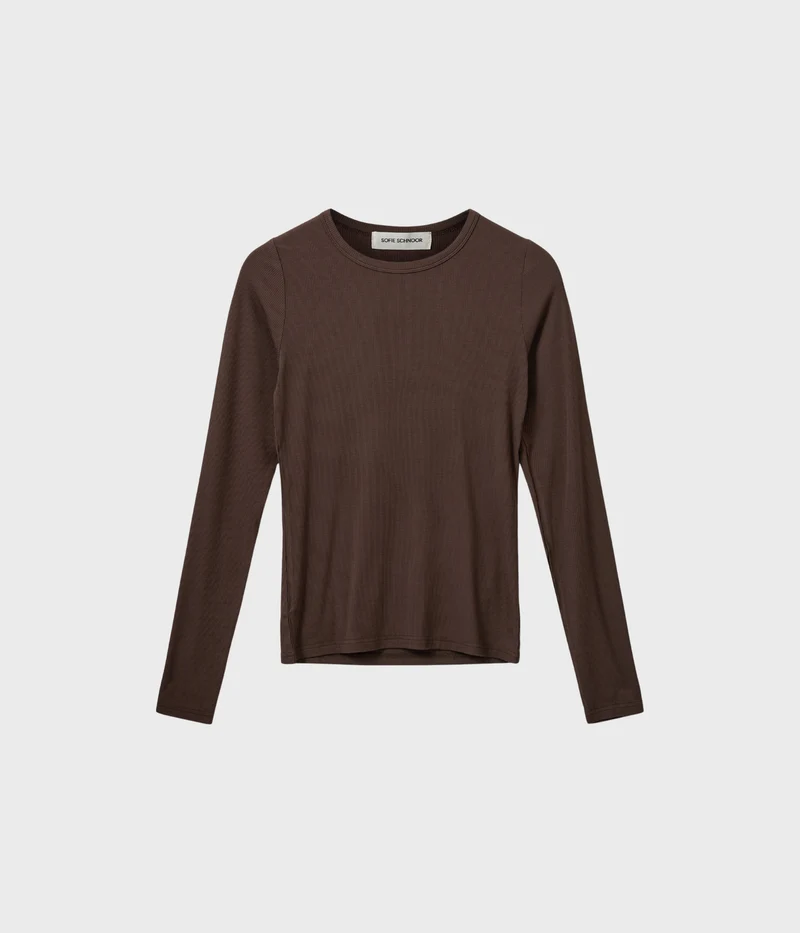Petriciasw T-Shirt Long Sleeve (7129 Brown Fudge)