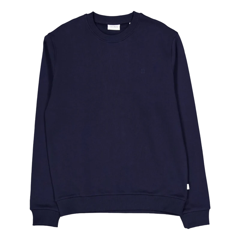 Nørregaard Tonal Sweatshirt Dark Navy