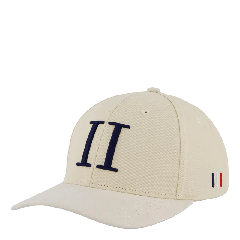 Baseball Cap Suede Ii Ivory/dark Navy