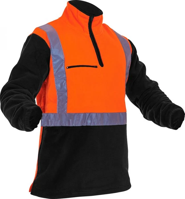 Caution Hi-Vis D/N 1/2 Zip Fleece Tunic