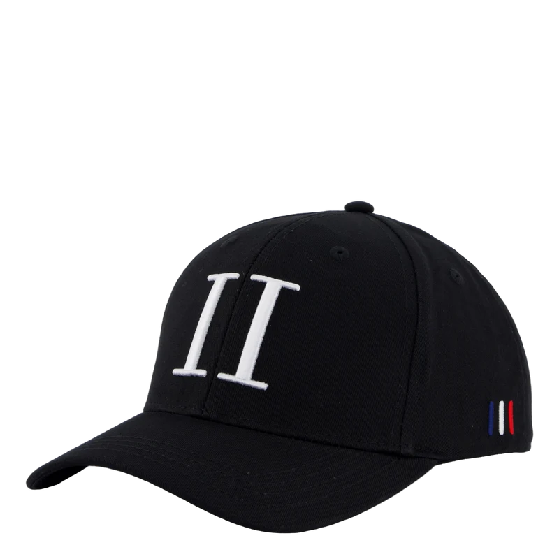 Encore Organic Baseball Cap Black/white