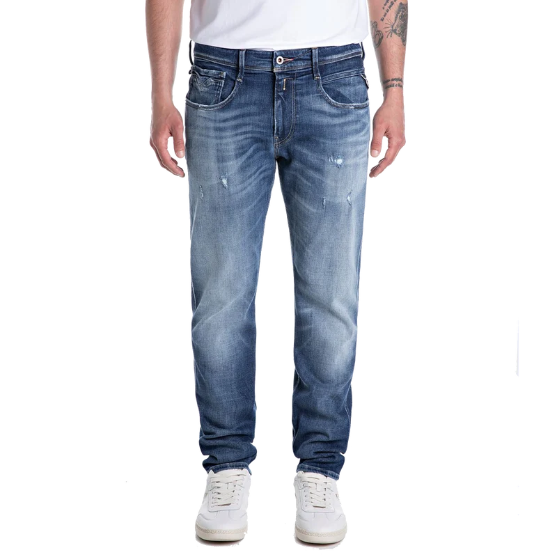 Anbass Powerstretch Aged Medium Blue