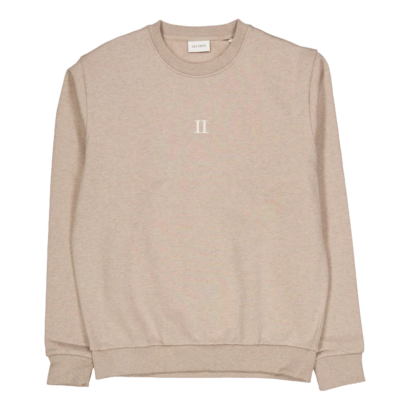Mini Encore Sweatshirt 2.0 Dark Sand Melange/ivory