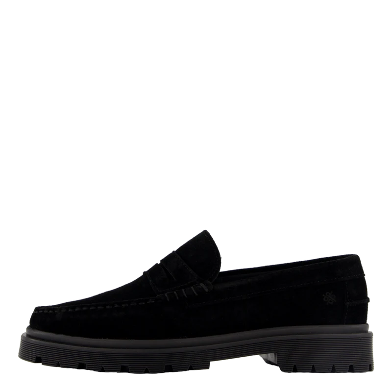 Austin Black Suede