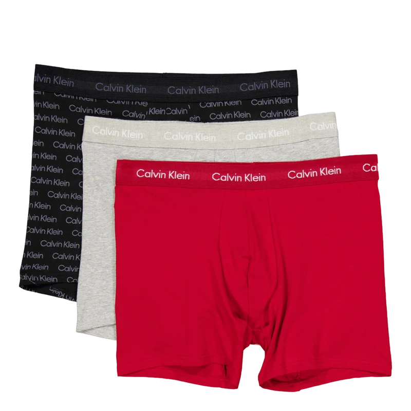 Boxer Brief 3pk Gr Heath, Jberry, Mesh Logo Pr