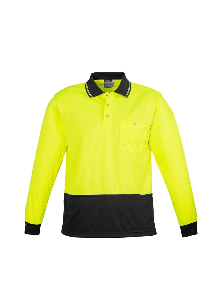 Syzmik Unisex Hi Vis Basic L/S Polo