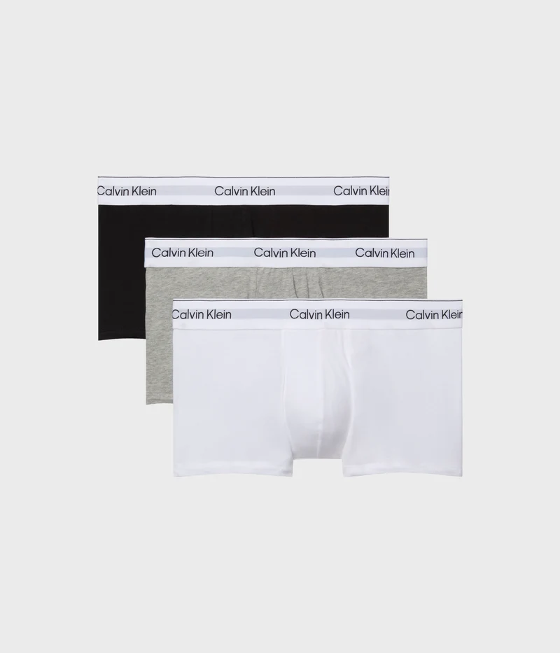 Low Rise Trunk 3Pk (MP1 GREY/WHITE/BLACK)