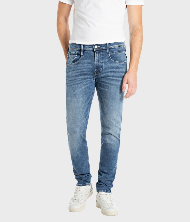 Trousers Anbass Hyperflex Original. (009 MEDIUM BLUE Dark wash tone)