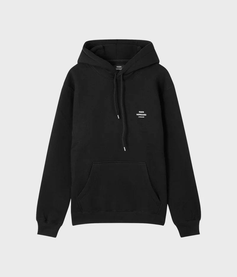 Standard Hoodie Logo Sweat. (1 Black)