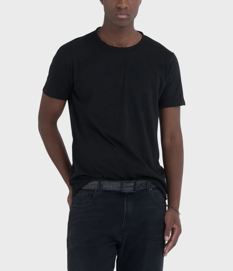 T-Shirt O-Neck. (098 BLACK)